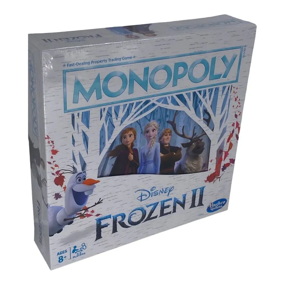 MONOPOLY Disney Frozen 2 Edition - Play Monopoly With Elsa - New Factory Sealed!